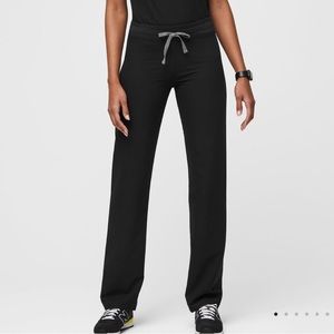 FIGS Livingston Black Scrub Pants